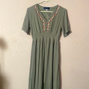 Boho maxi dress